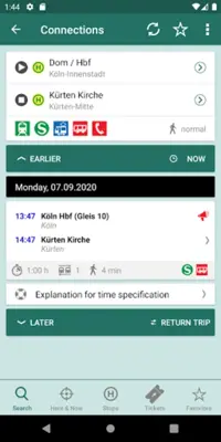 VRS Auskunft android App screenshot 22